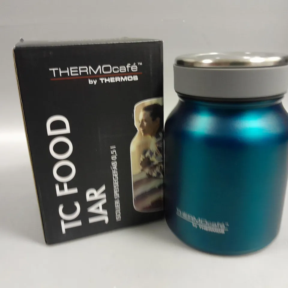 BOXED THERMOCAFE BY THERMOS TC FOOD JAR - TEAL