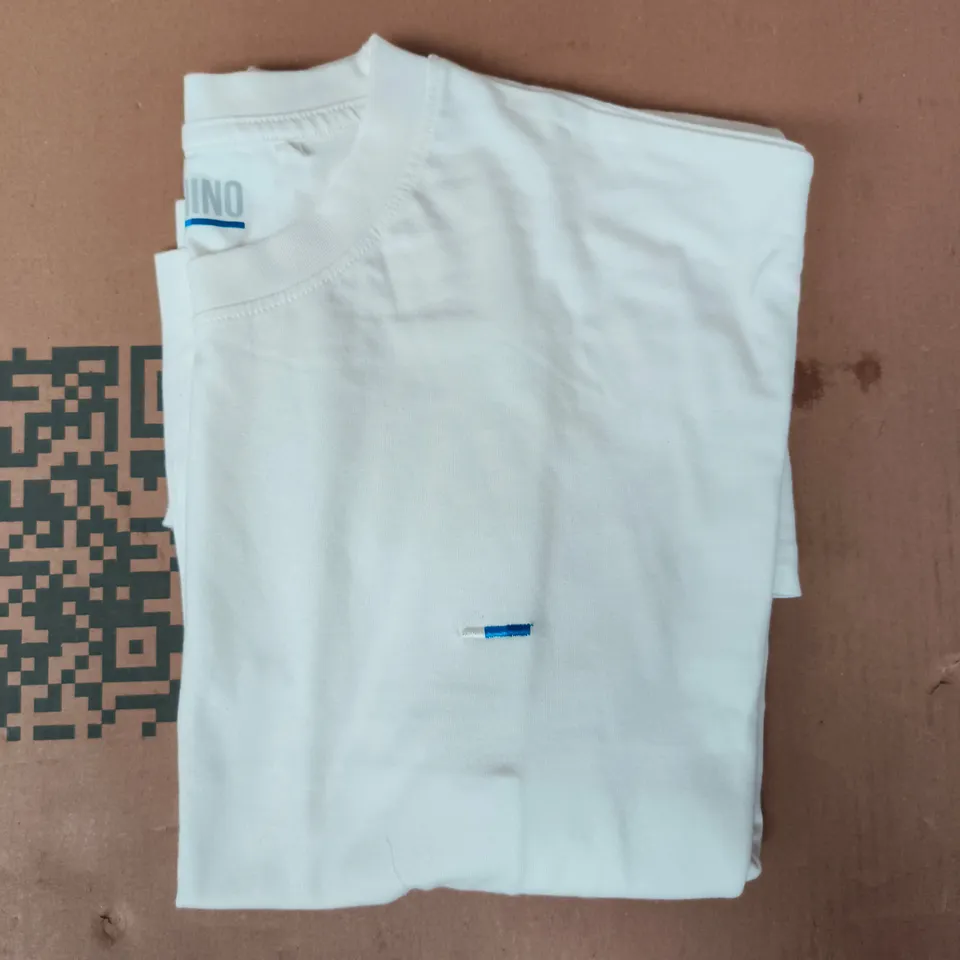BADRHINO SHORT SLEEVE T-SHIRT IN CREAM SIZE 2XL