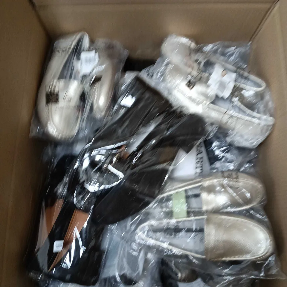 LARGE QUANTITY OF ASSORTED SHOES IN VARIOUS COLOURS, STYLES AND SIZES