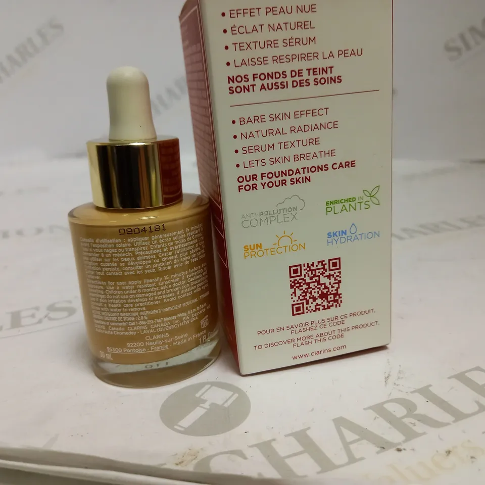 CLARINS SKIN ILLUSION FOUNDATION SHADE 110