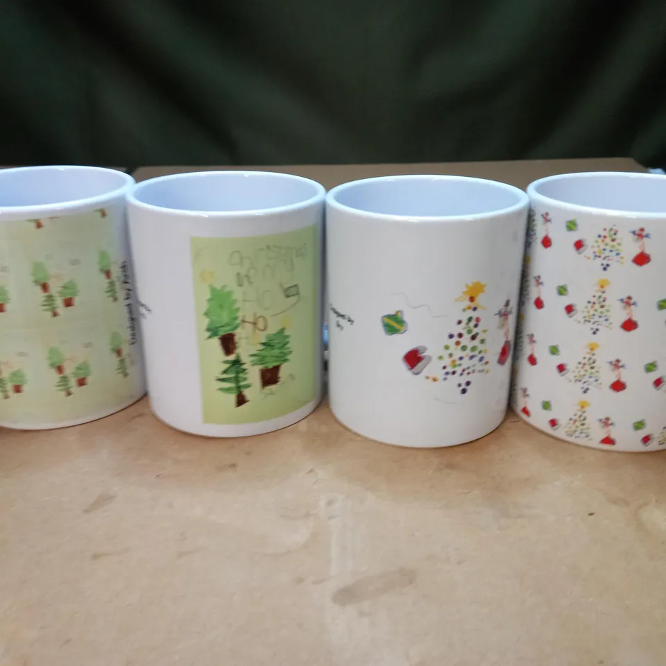 MUGSAFE PERSONALISED CHRISTMAS THEMED MUGS