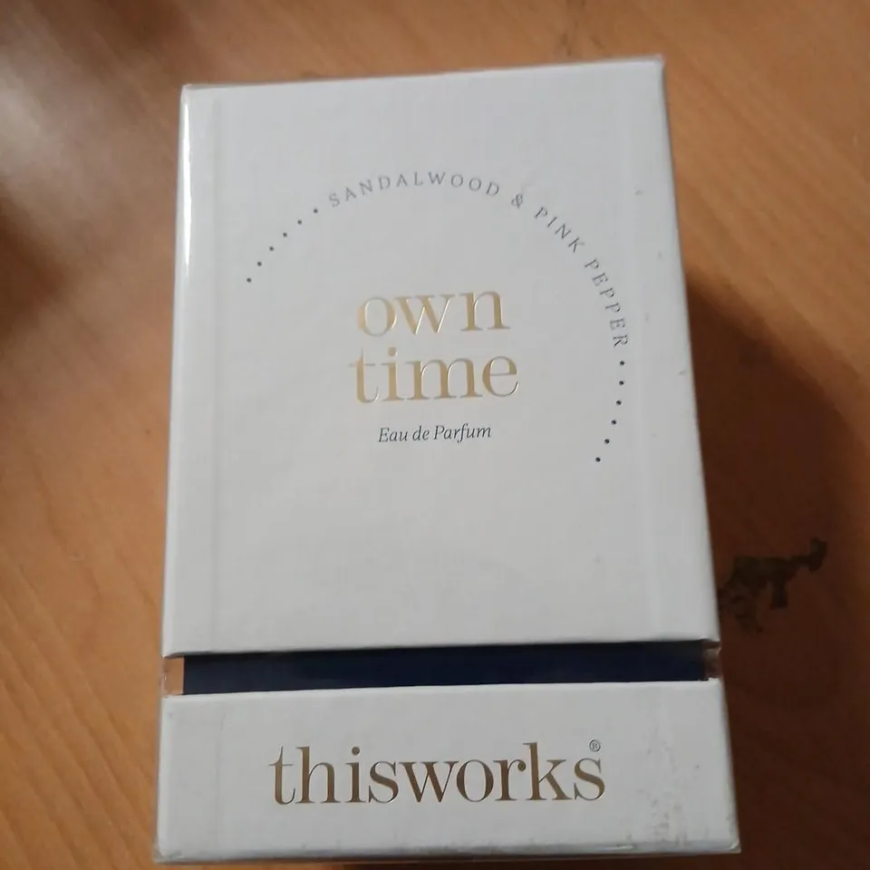 BOXED AND SEALED THIS WORKS OWN TIME EAU DE PARFUM 50ML