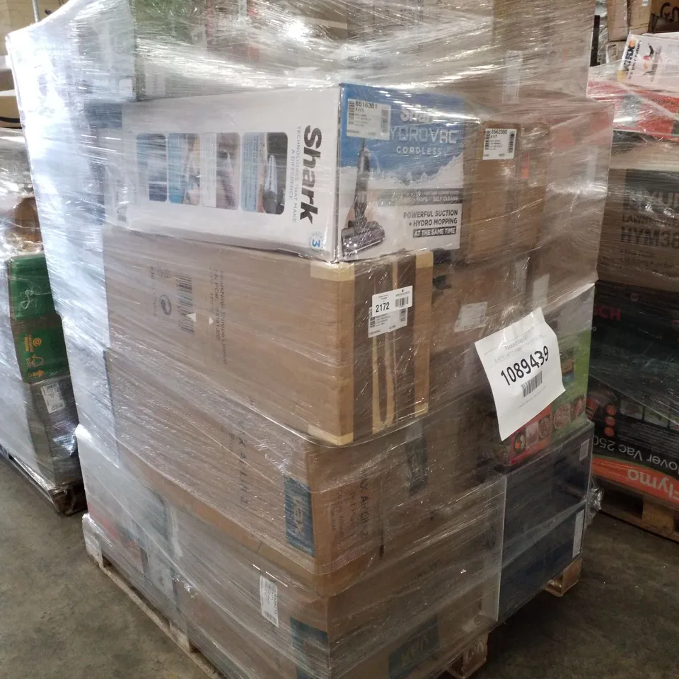 PALLET OF APPROXIMATELY 28 UNPROCESSED RAW RETURN HOUSEHOLD AND ELECTRICAL GOODS TO INCLUDE;