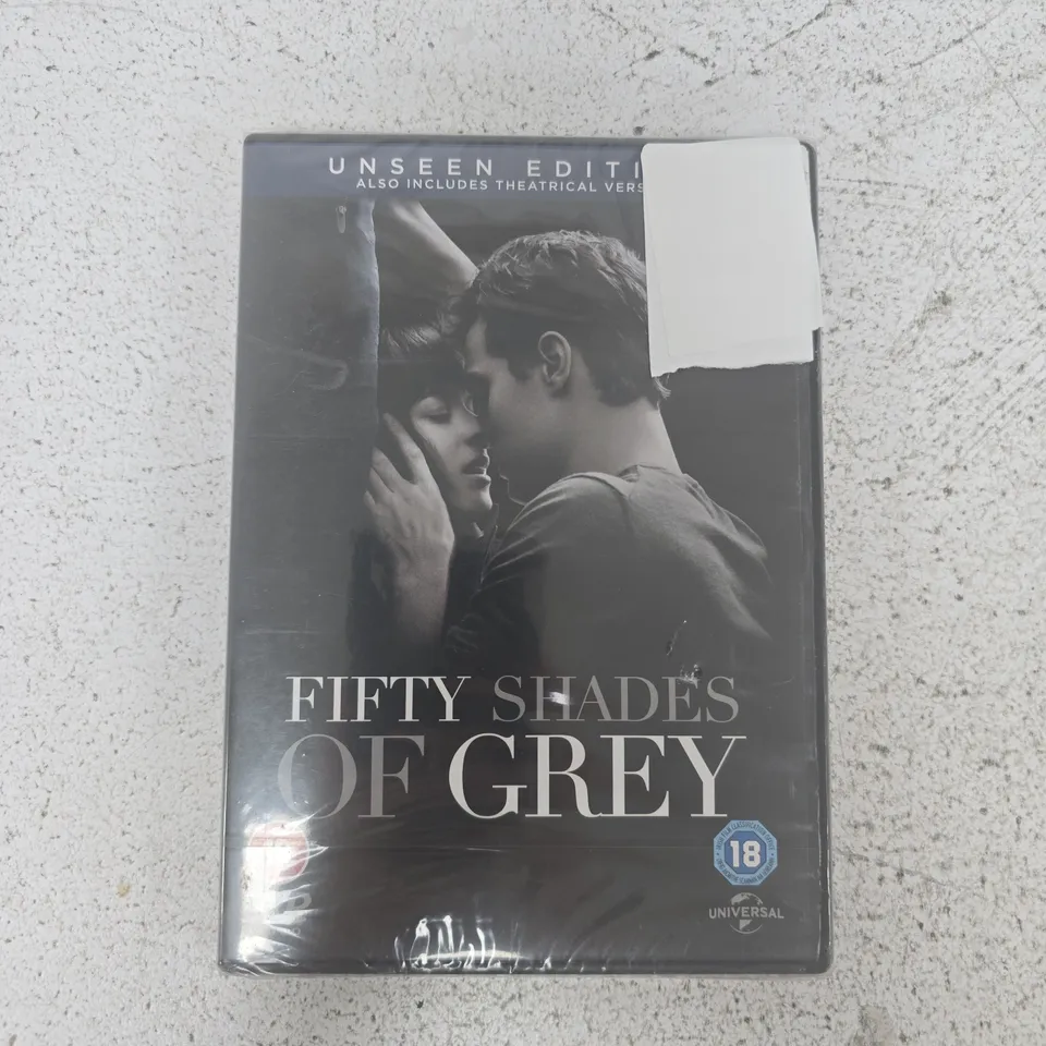 SEALED 50 SHADES OF GREY UNSEEN EDITION DVD FILM
