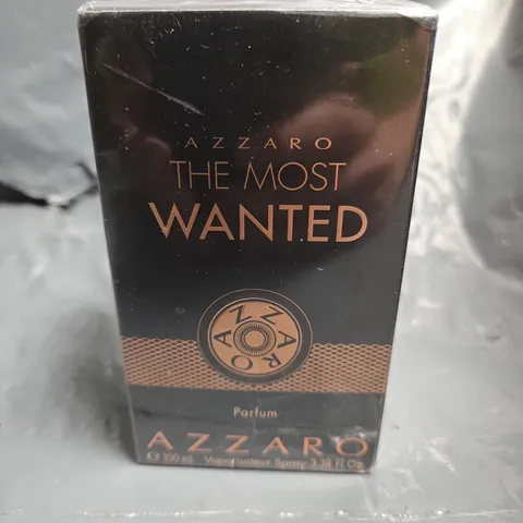 BOXED AND SEALED AZZARO THE MOST WANTED PARFUM 100ML