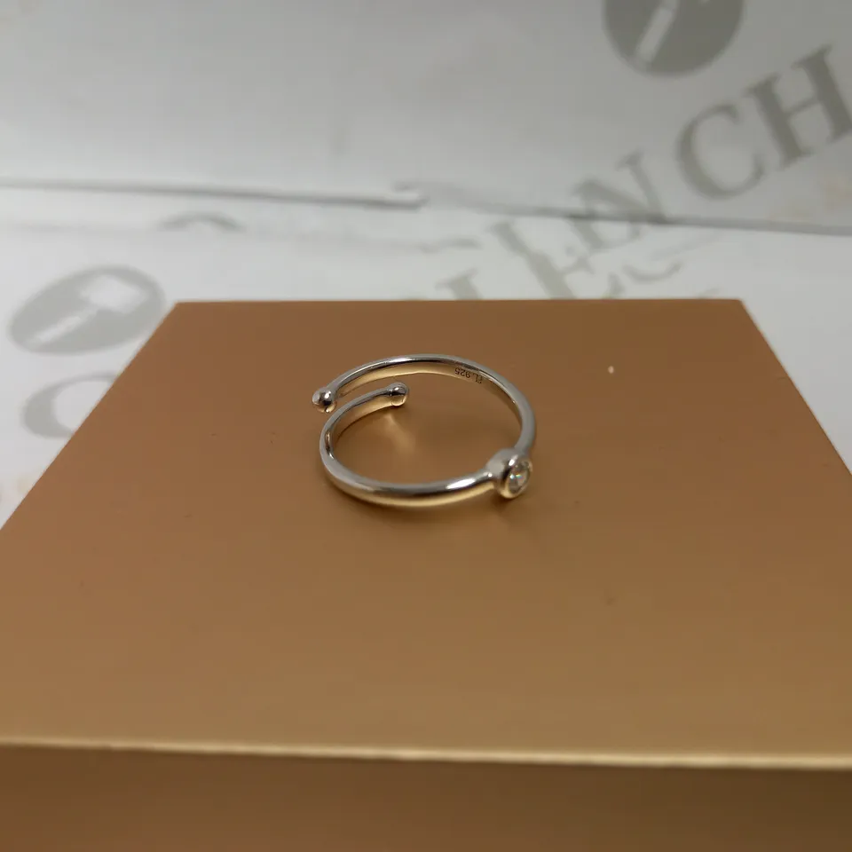ABBOT LYON STORIES LUXE BIRTHSTONE RING - APRIL