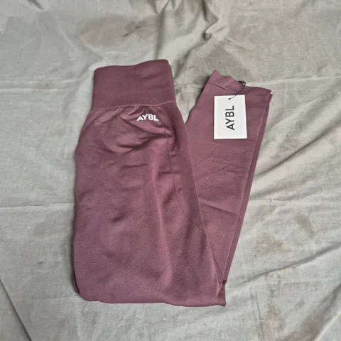 AYBL EMPOWER SEAMLESS LEGGINGS IN COCOA BROWN SIZE XS