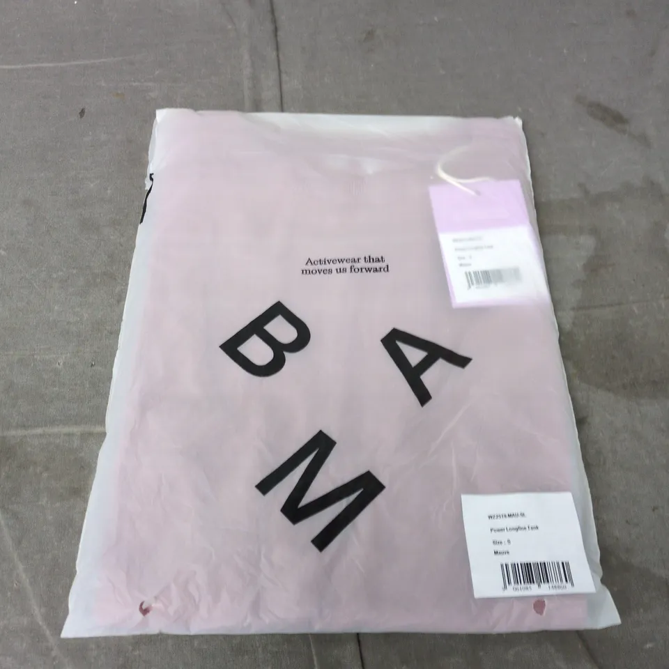 POWER LONGLINE TANK – MAUVE, UK SIZE S