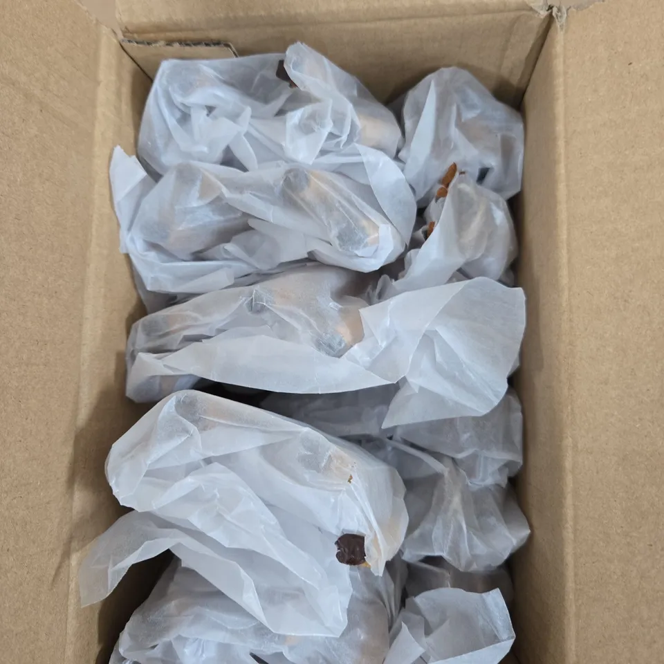 12 X GISELA GRAHAM FAUX FUR REINDEER TREE DECORATIONS 