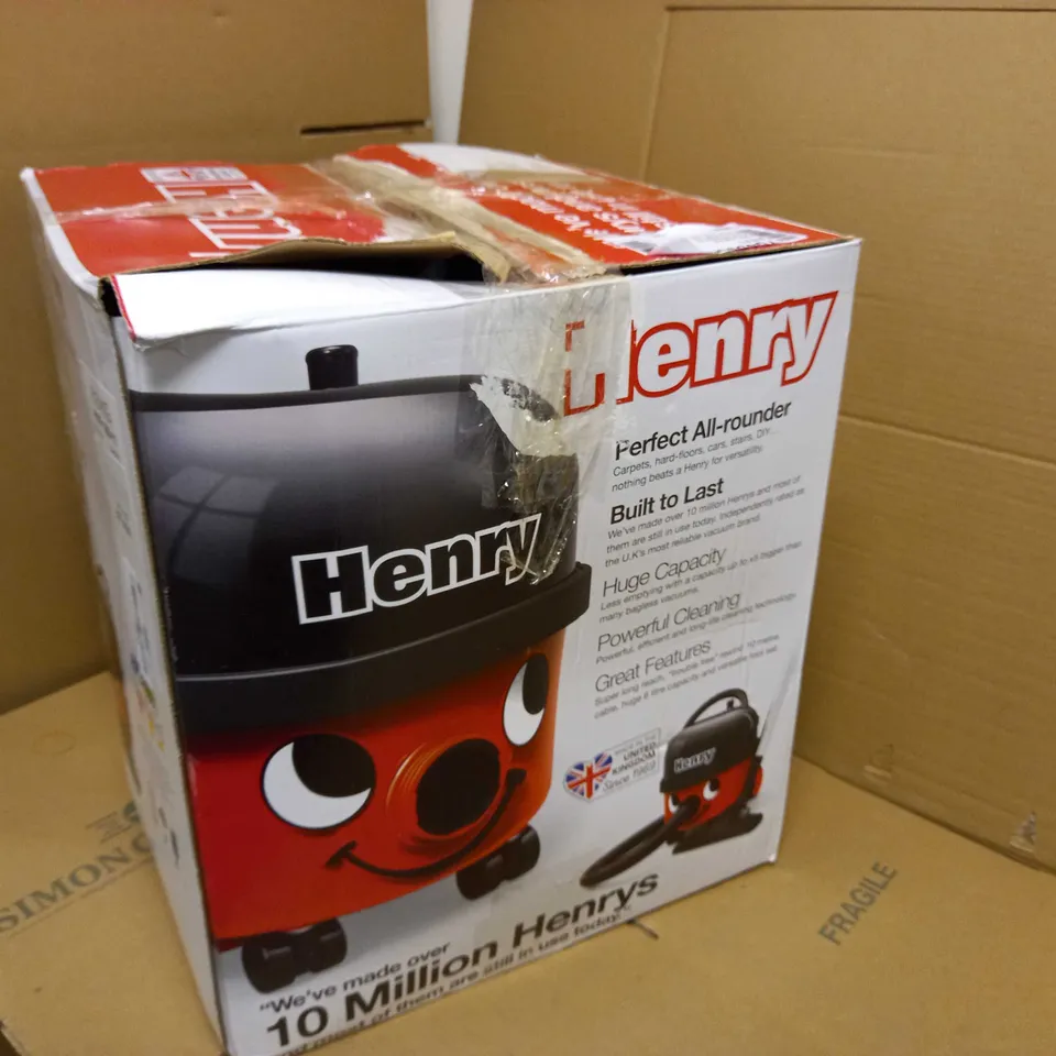 HENRY HOOVER CYLINDER VACUUM CLEANER