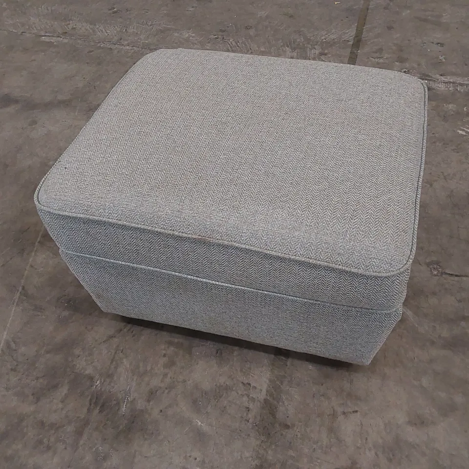 WESTBRIDGE DESIGNER FABRIC OTTOMAN STORAGE FOOTSTOOL 