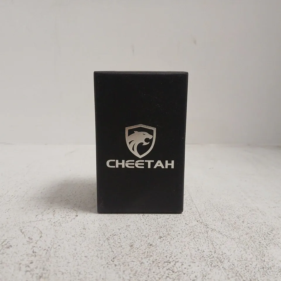CHEETAH BRAND BLACK STAINLESS STEEL WATCH