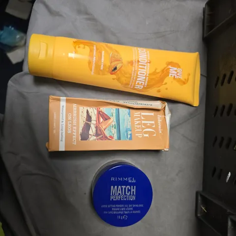 HEALTH & BEAUTY COSMETICS LOT: RIMMEL MATCH PERFECTION POWDER 18G, SELF-WARMING EYE MASK, ASSORTED SKINCARE & MAKEUP ITEMS