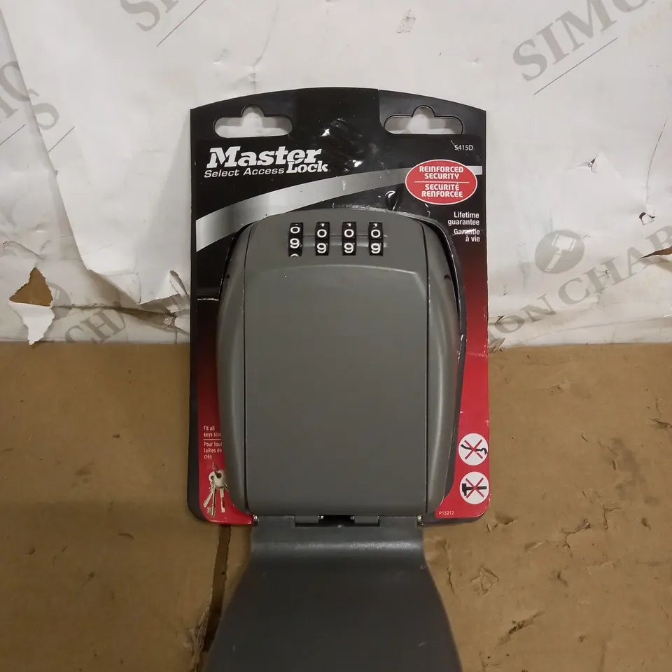 MASTER LOCK CERTIFIED KEY SAFE [REINFORCED SECURITY] [CNPP CERTIFICATION] [WEATHERPROOF - OUTDOOR]