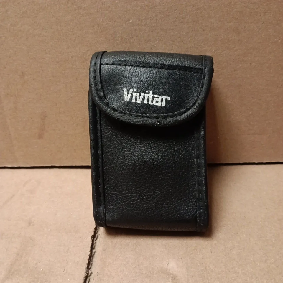 VIVITAR VIVICAM 8018 PINK CAMERA IN BLACK CARRY POUCH UNBOXED