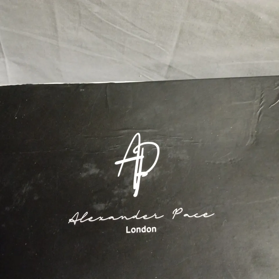 ALEXANDER PACE LONDON CROMWELL BROWN CALF LEATHER BROGUE OXFORD SHOES – UK 9, STYLE HA191121-3