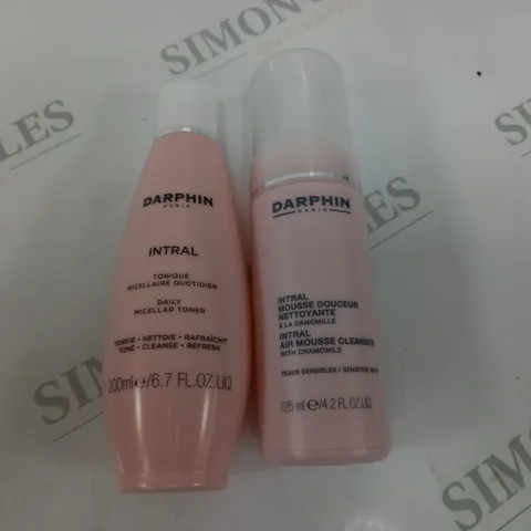 DARPHIN CLEANSING SET IN CLUDES MOUSSE AND TONER