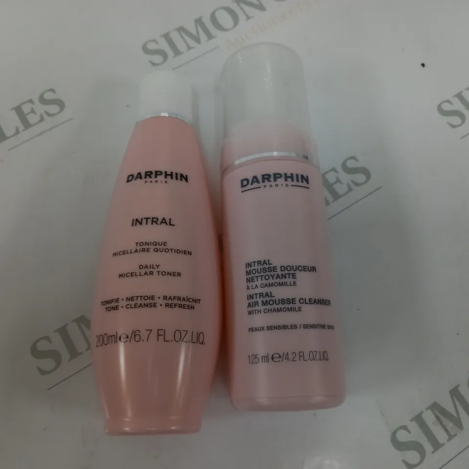 DARPHIN CLEANSING SET IN CLUDES MOUSSE AND TONER