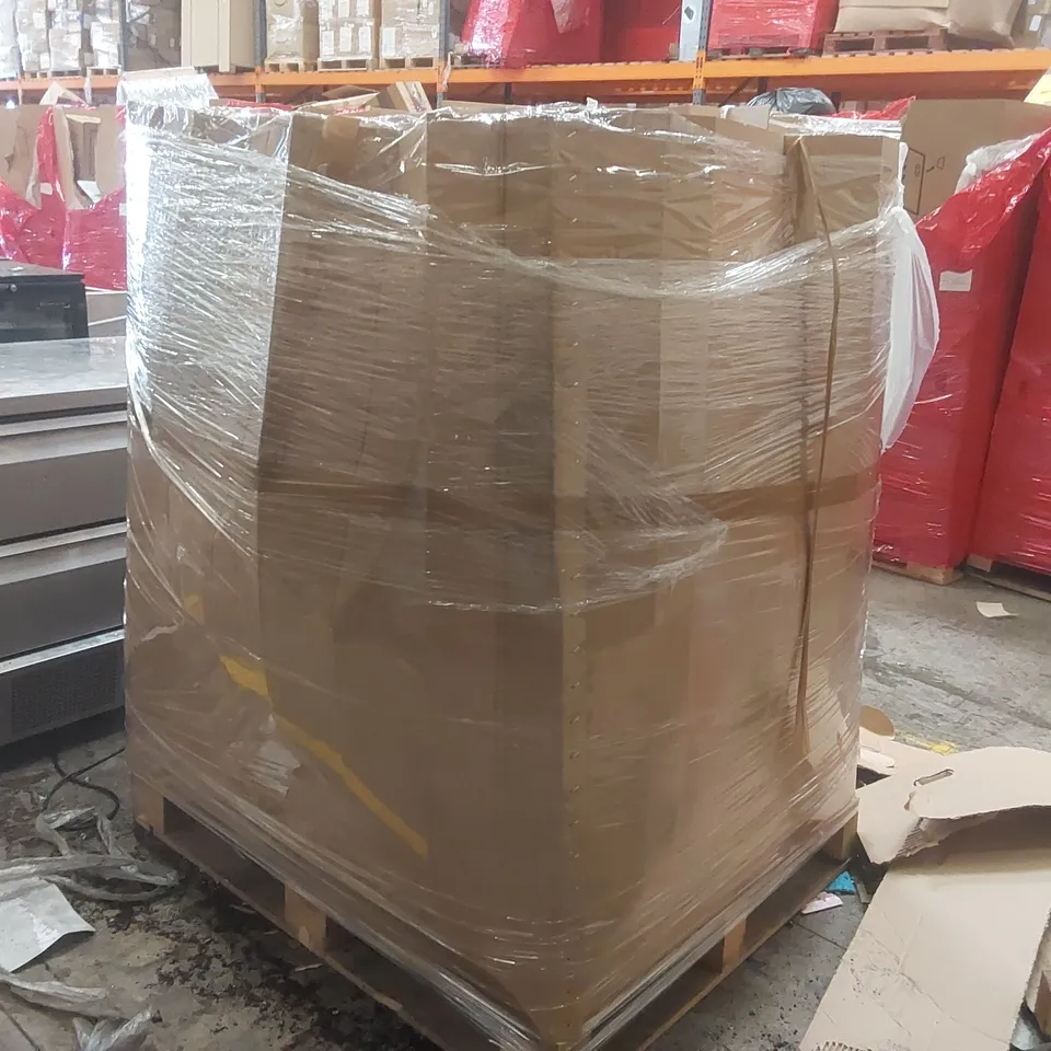PALLET CONTAINING APPROXIMATELY 300x BRAND NEW ASSORTED DESIGNER CLOTHING ITEMS INCLUDING: ANTHOLOGY SANDALS, SIMPLY BE TROUSERS, JD WILLIAMS SKIRT, JD WILLIAMS TOP, PRETTY SECRETS BRAS ECT