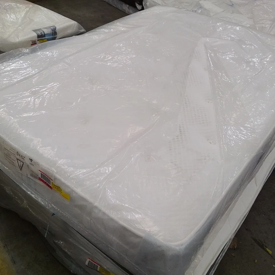 QUALITY BAGGED ECO COMFORT POCKET SPRUNG 4'6" MATTRESS 