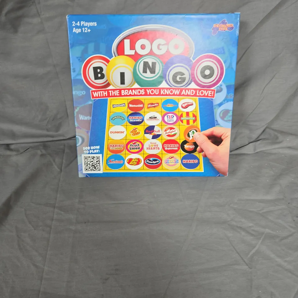 Logo Bingo Board Game – 2–4 Players, Age 12+