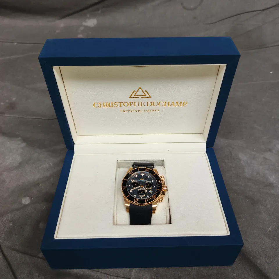 CHRISTOPHE DUCHAMP PERPETUAL LUXURY WATCH 