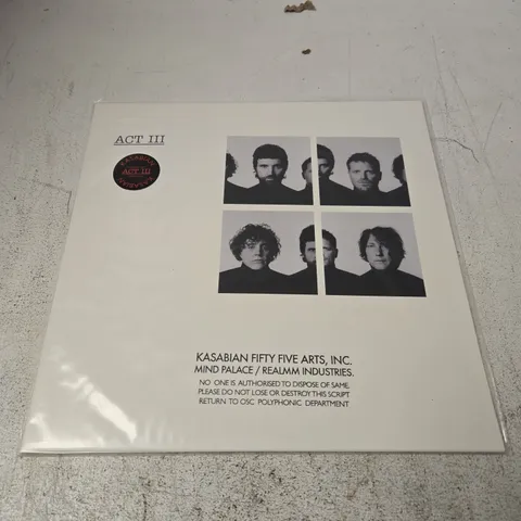 KASABIAN ACT III VINYL