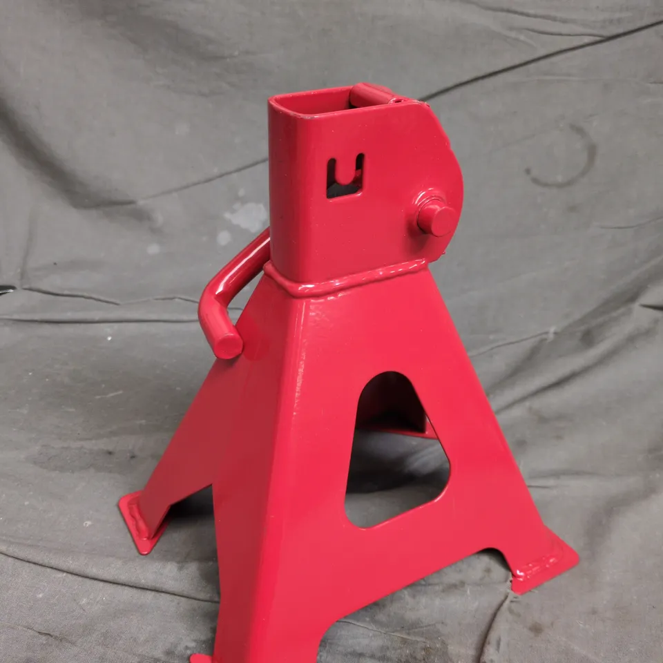 RED METAL CAR JACK BASE/STAND 