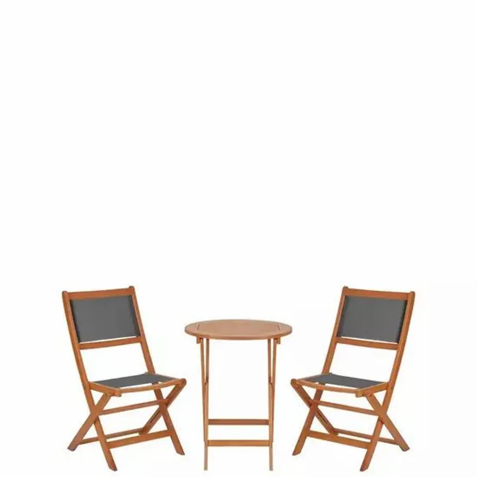 ROMA BISTRO SET CREAM- TABLE & CHAIRS RRP £69.99