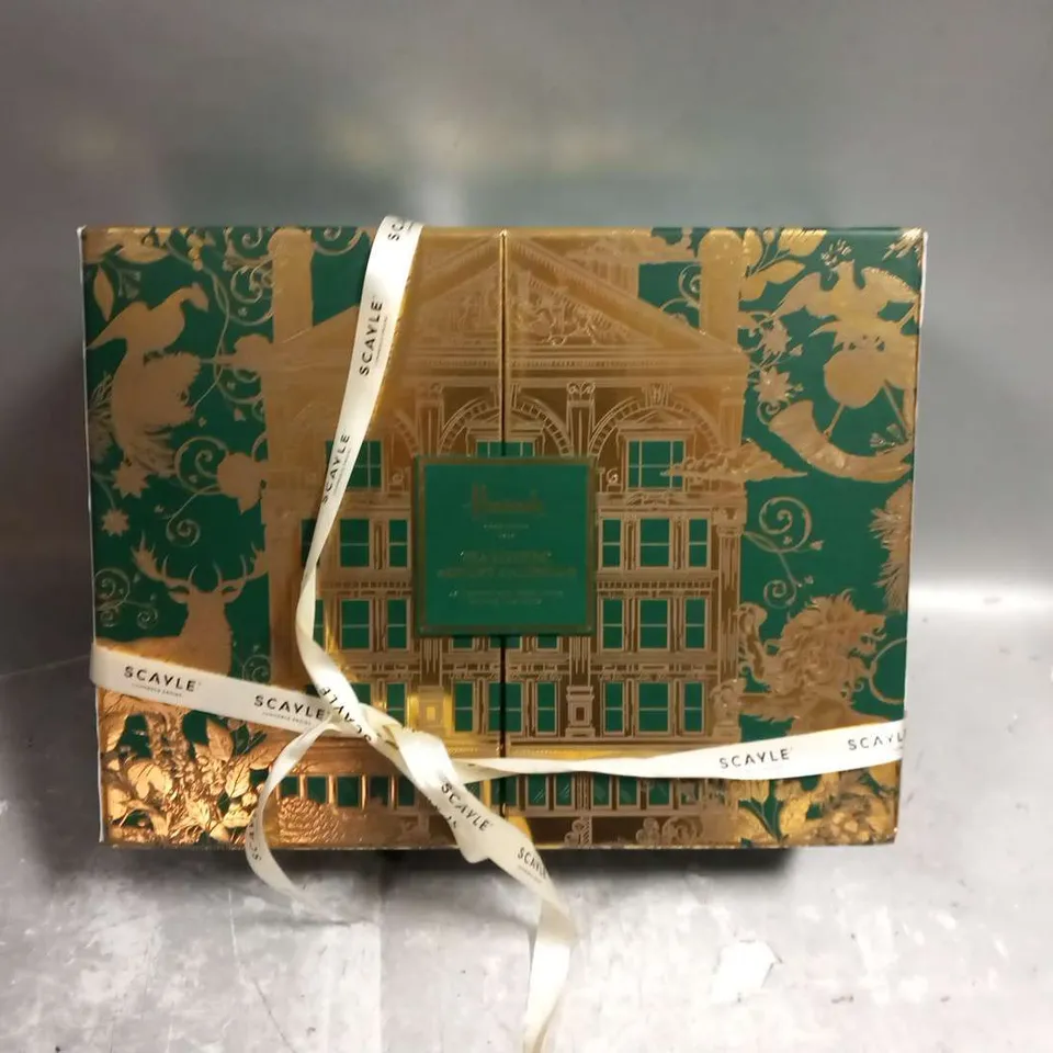 BOXED HARRODS TEA LOVERS ADVENT CALENDAR