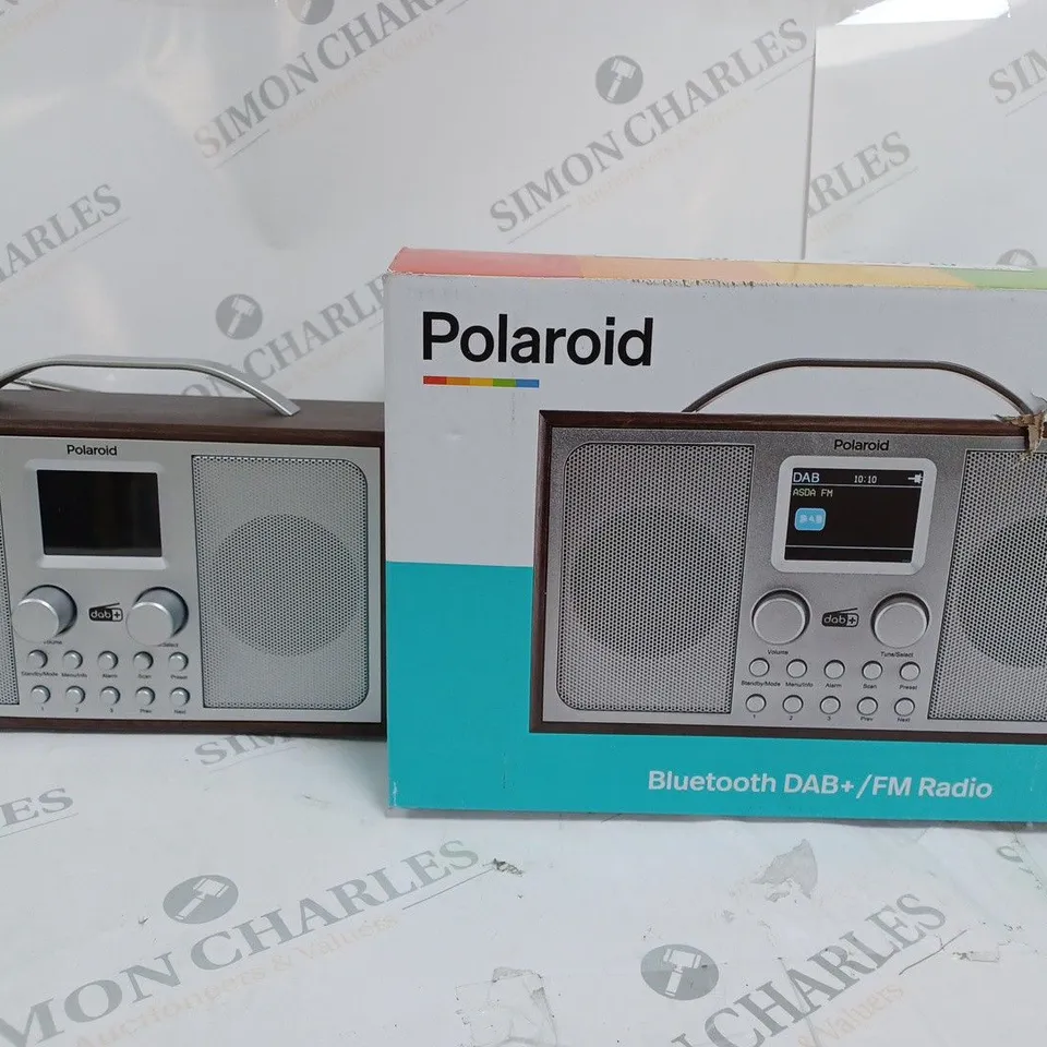 BOXED POLAROID BLUETOOTH DAB+/FM RADIO