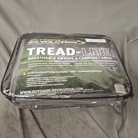 Outdoor Revolution TREAD-LITE Camping Carpet – Breathable Awning Carpet