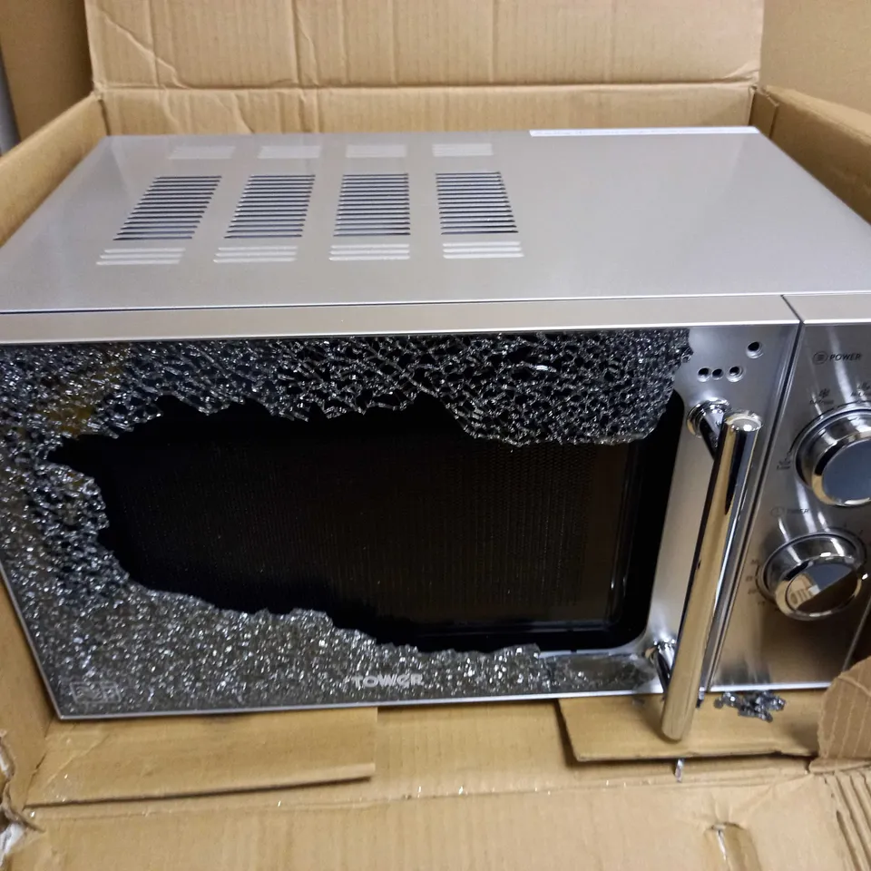 TOWER SILVER MICROWAVE
