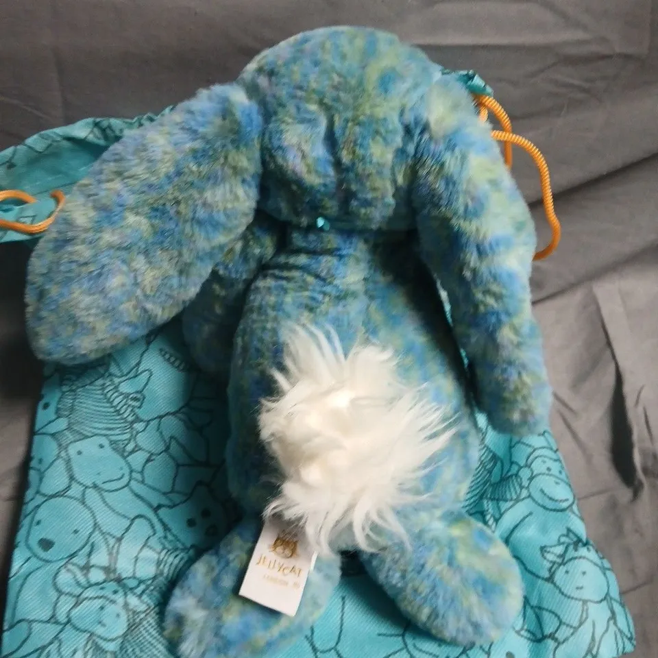 JELLYCAT BLUE PLUSH BUNNY – SOFT TOY (JELLYCAT LONDON)