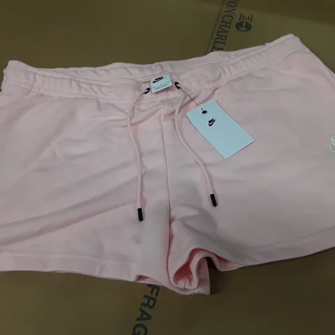 NIKE WOMEN'S PALE PINK SHORTS - XL