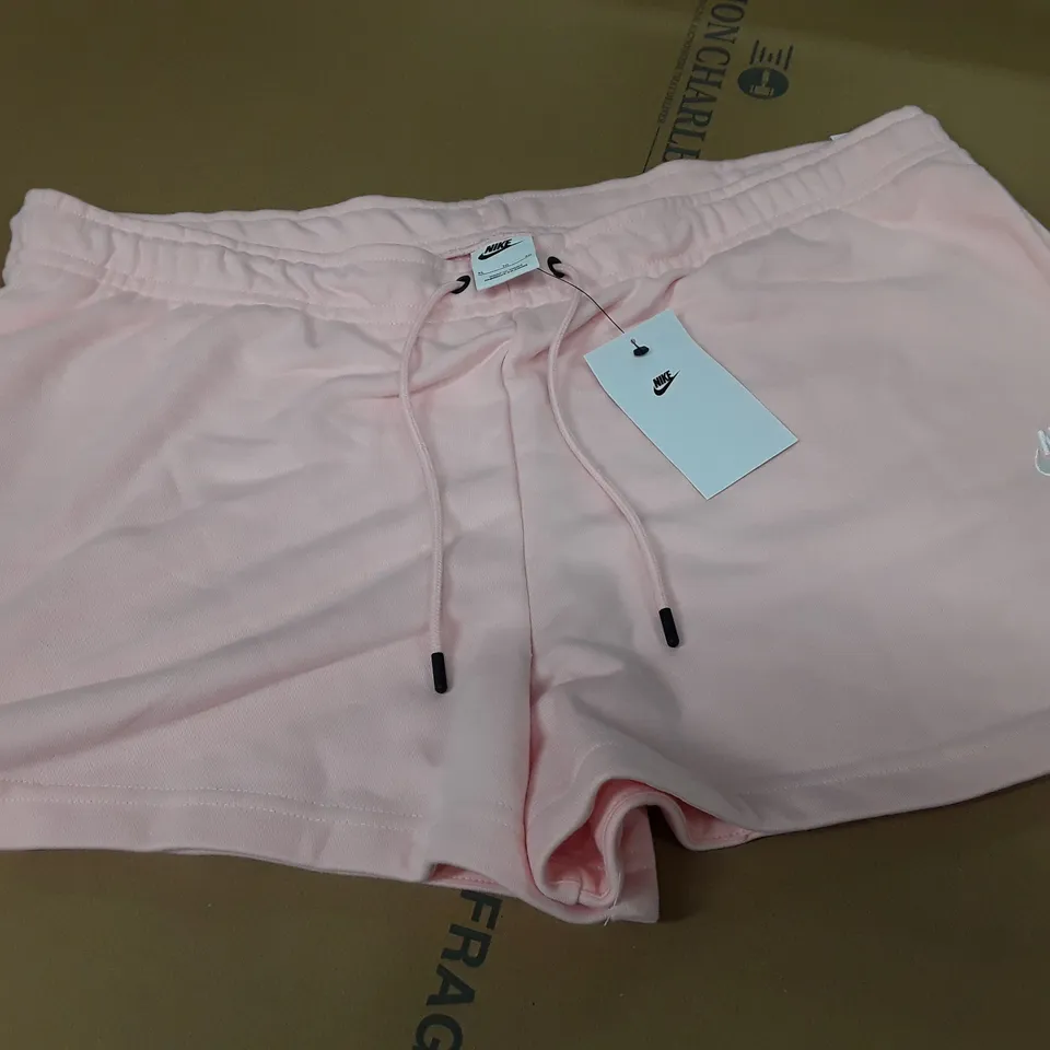 NIKE WOMEN'S PALE PINK SHORTS - XL