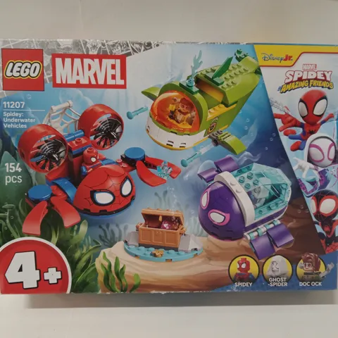 LEGO MARVEL SPIDER-MAN SPIDEY UNDERWATER VEHICLES 11207 – BOXED SET (AGE 4+)