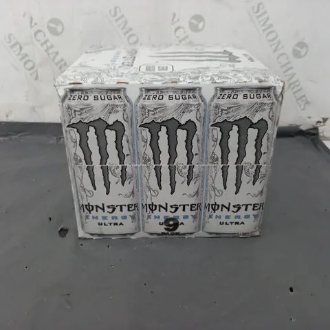 9X MONSTER ENERGY ULTRA 500ML