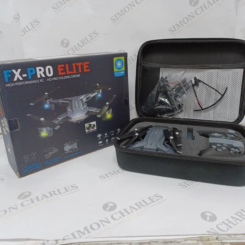 BOXED RDM FX-PRO ELITE HIGH PERFORMANCE RC HD PRO FOLDING DRONE