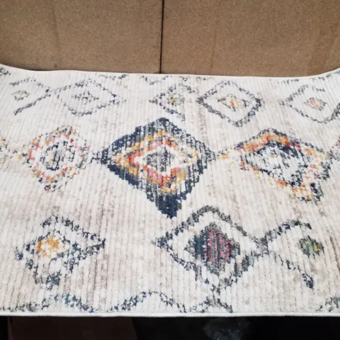 BRAND NEW PACO HOME KAYACIK 575 AREA RUG IN MULTICOLOURED (80X150cm)