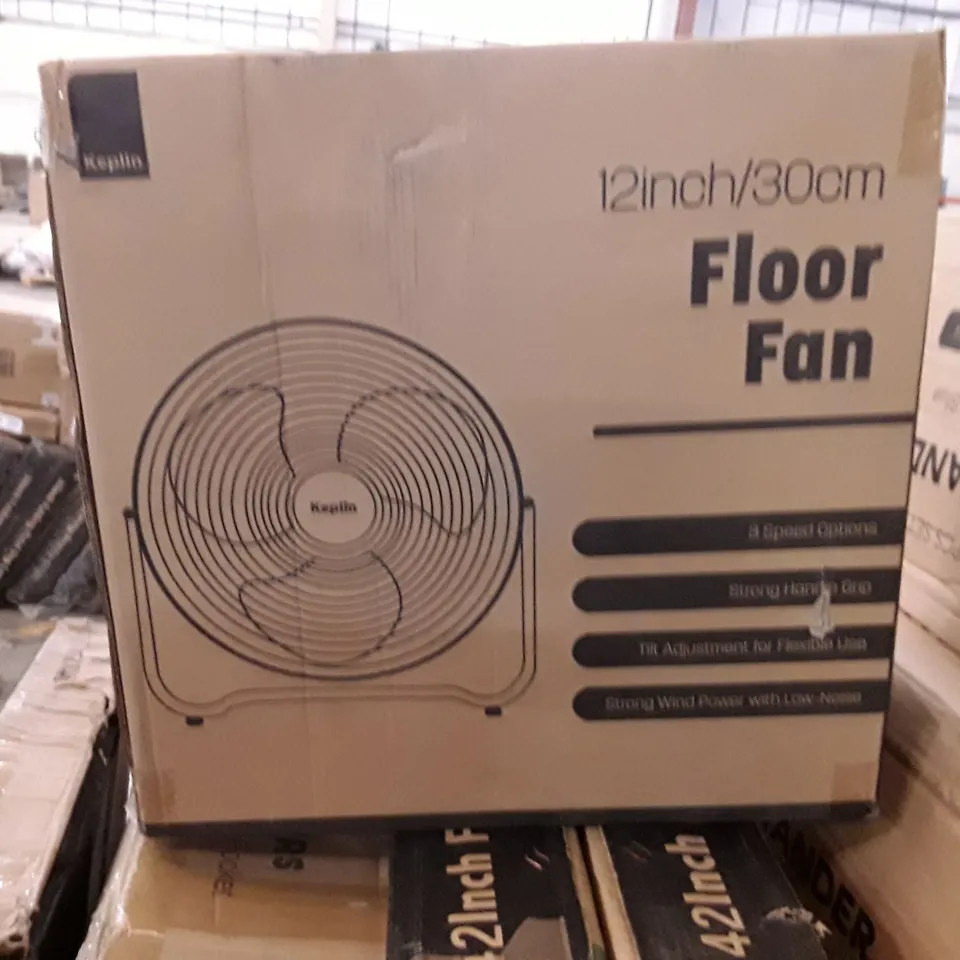 BOXED KEPLIN 12 INCH FLOOR FAN 