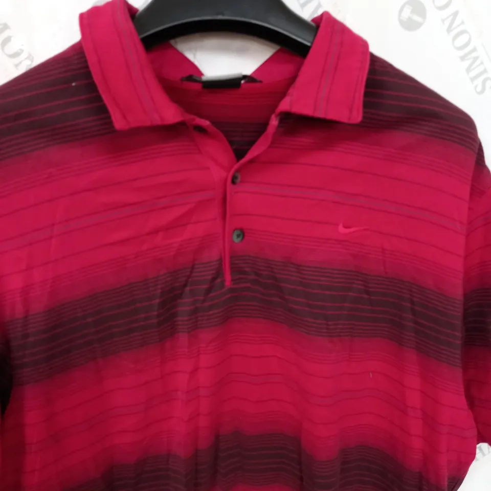 NIKE TIGER WOODS GOLF POLO SHIRT SIZE L