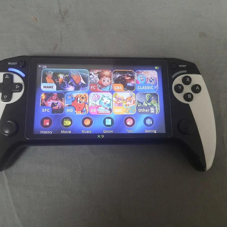 SAKERPLUS 5.5-INCH HANDHELD CONSOLE – X9, BOXED