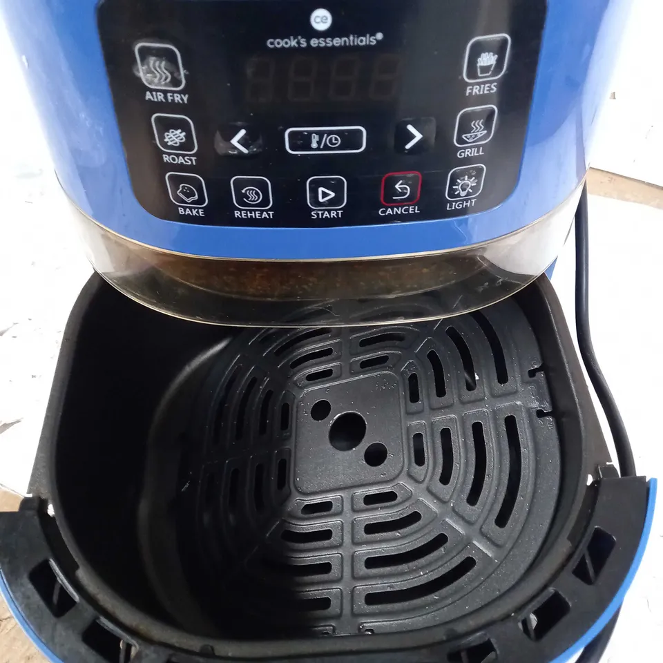 COOK'S ESSENTIALS 4.0L AIR FRYER - SAPPHIRE