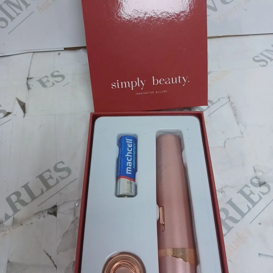 BOXED SIMPLY BEAUTY SINGLE HAIR EPILATOR