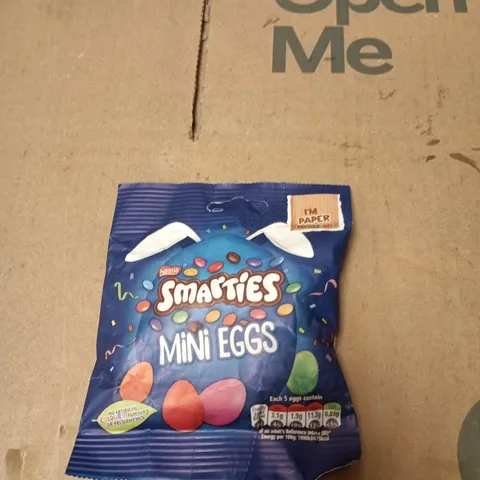 APPROXIMATELY 10 ASSORTED FOOD ITEMS INCLUDING SMARTIES MINI EGGS AND BRITISH PLAIN FLOUR 