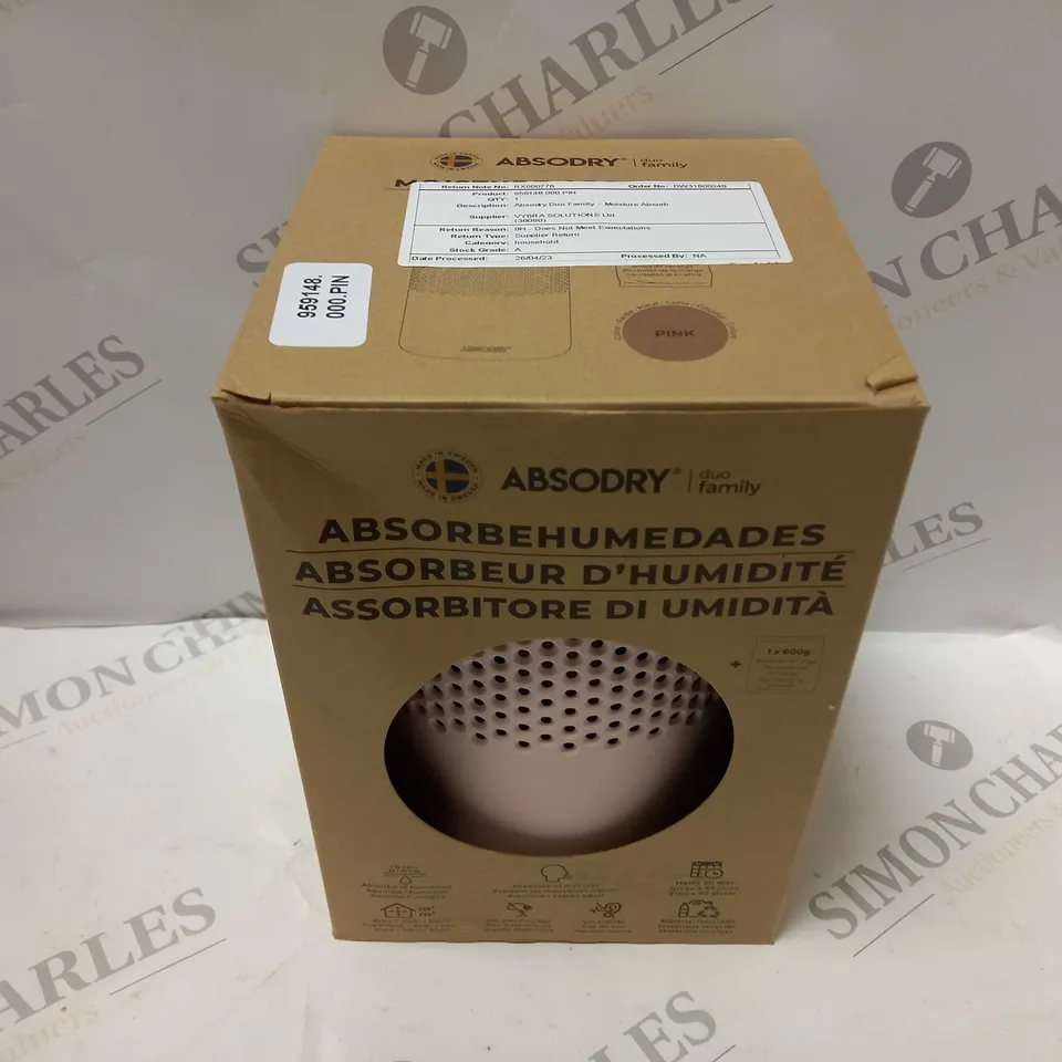 BOXED ABSODRY MOISTURE ABSORBER - PINK