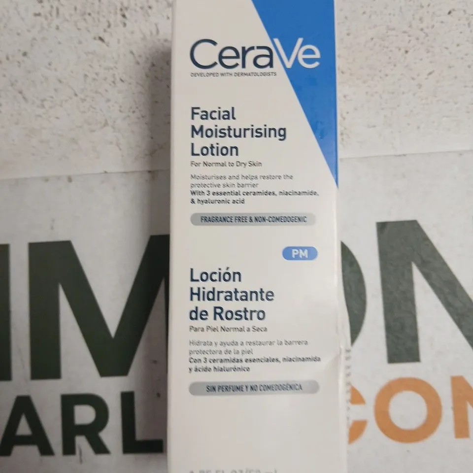 CERAVE FACIAL MOISTURISING LOTION PM – NORMAL TO DRY SKIN, 52 ML