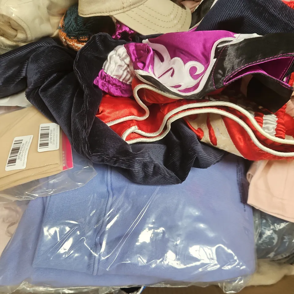 APPROXIMATELY 20 ASSORTED CLOTHING AND FASHION PRODUCTS IN VARIOUS STYLES AND SIZES - COLLECTION ONLY