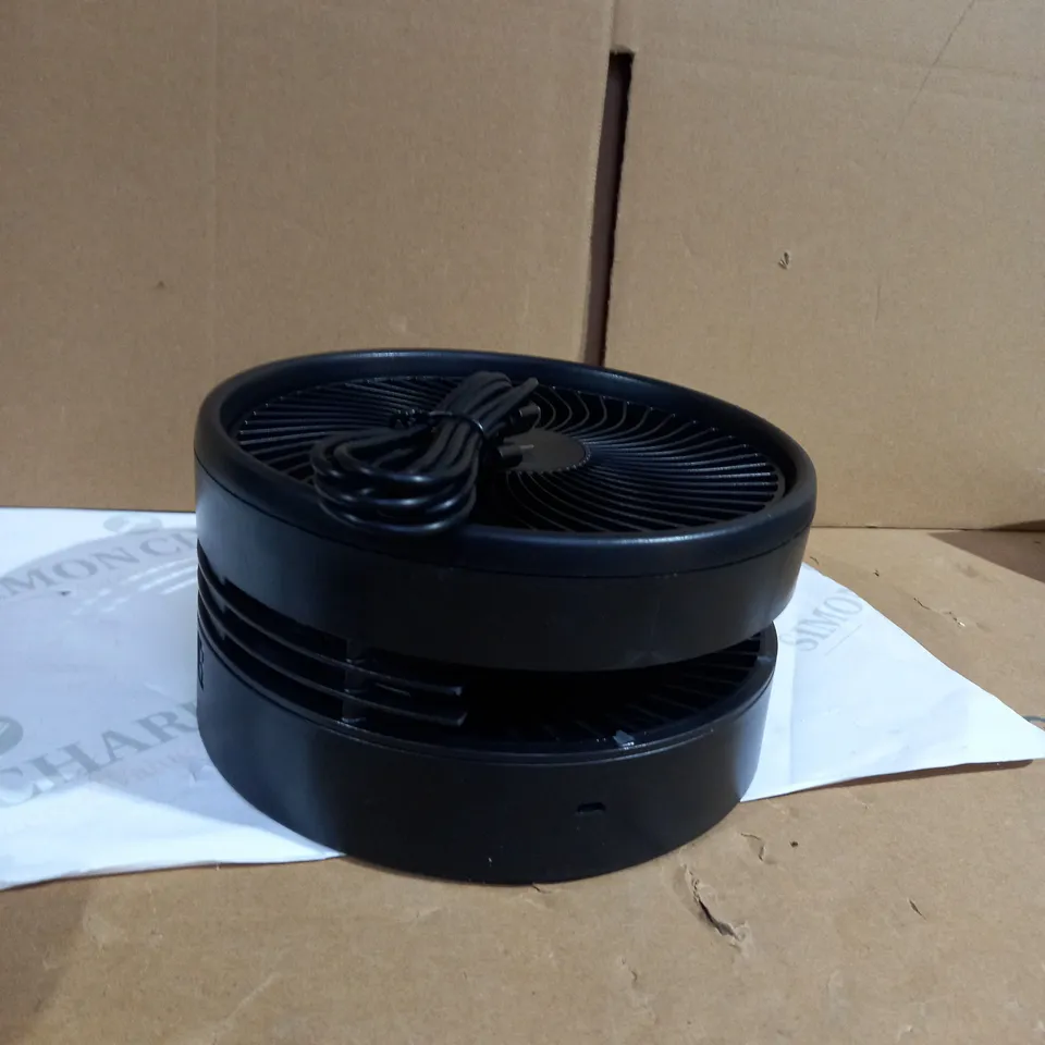 MY FOLDAWAY FLOOR & TABLE FAN - BLACK